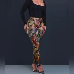 SWANK A POSH Multicolor Camouflage Women's Jeggings